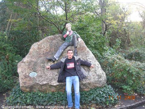 Dublino - statua O.Wilde