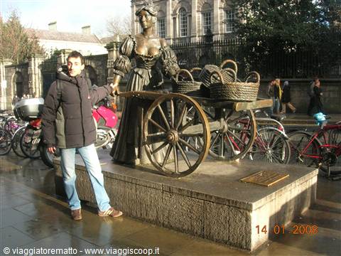Dublino - statua Molly Malone