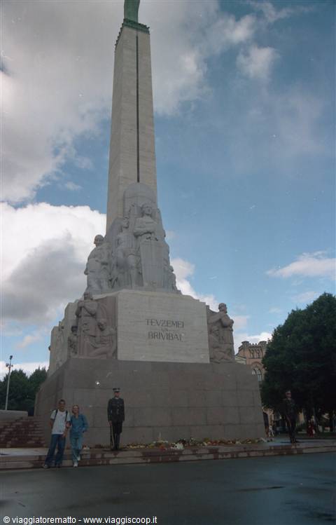 Riga - monumento alla libertà