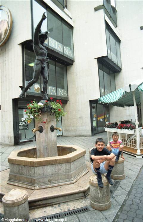 Budapest - fontana in centro
