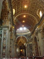 Vaticano - all'interno di San Pietro