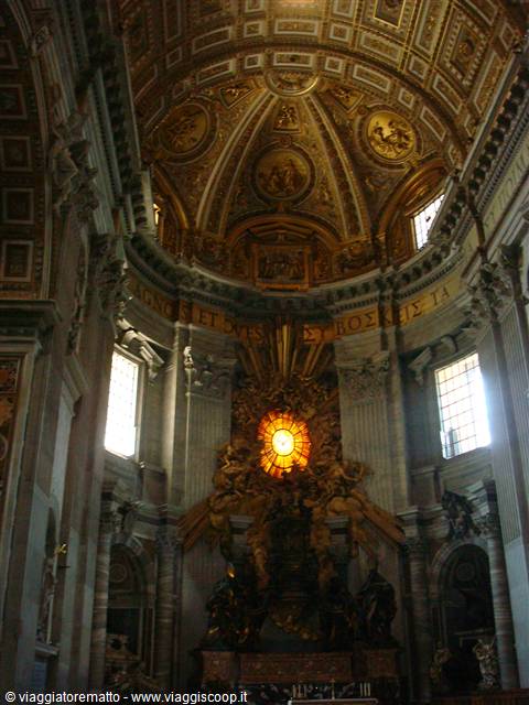 Vaticano - sedia di San Pietro