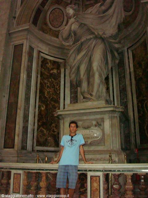 Vaticano - statua di Santa Veronica
