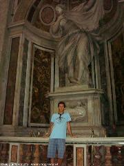 Vaticano - statua di Santa Veronica
