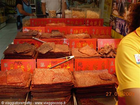 Macao - strani medaglioni di carne!