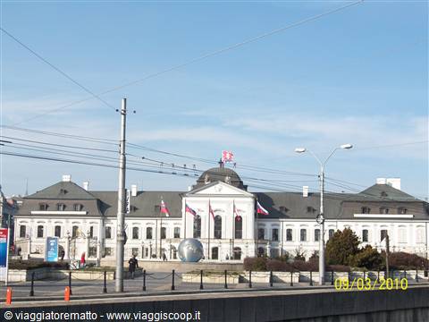 Bratislava - palazzo presidenziale