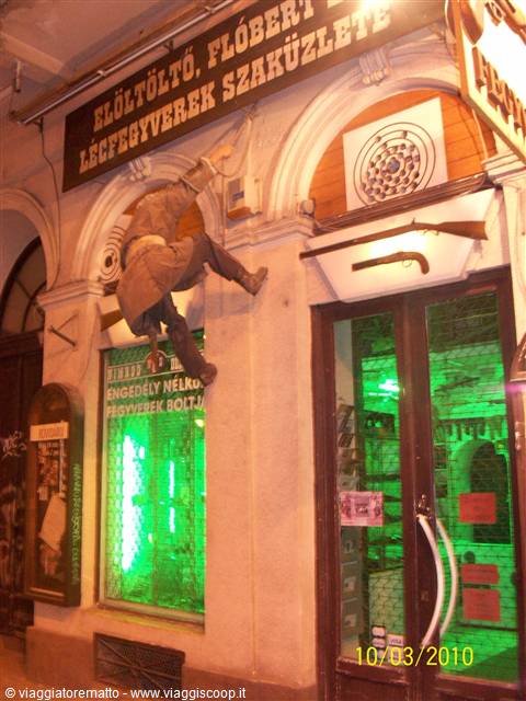 Budapest - curioso negozio