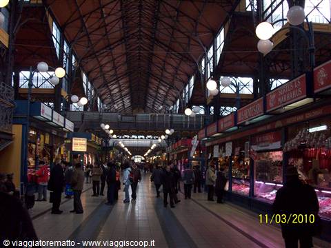 Budapest - mercato centrale coperto