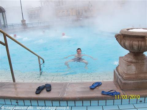 Budapest - bagni termali Szechenyi