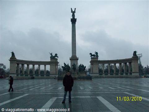Budapest - piazza degli Eroi
