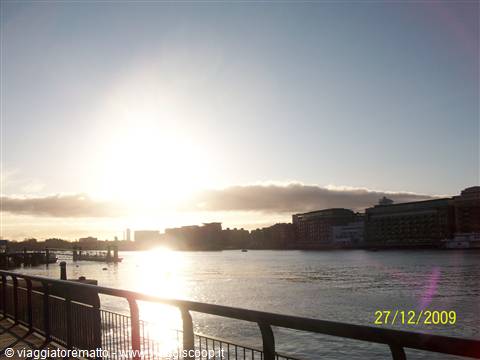 Londra - fiume Tamigi
