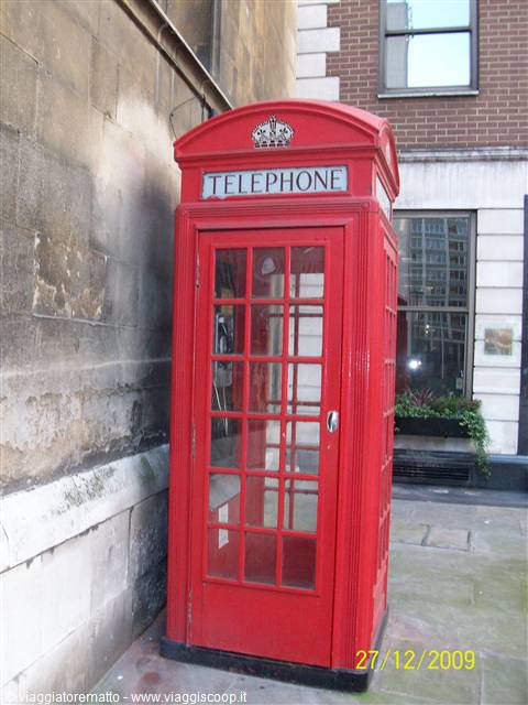 Londra - cabina