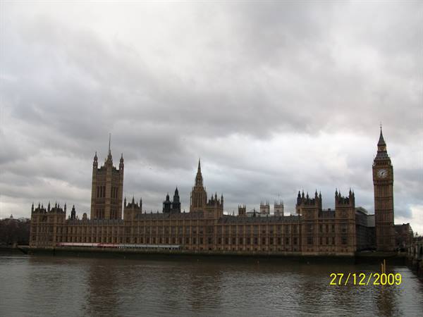 Londra - The House of Parlament e il Big Ben