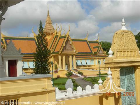 Phnom Penh - palazzo reale 