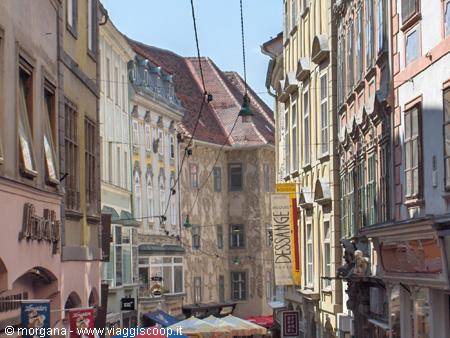 "Sporgasse" una delle vie più romantiche della città