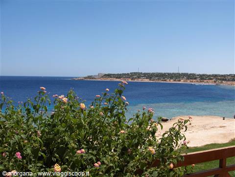 Veduta panoramica dal "Sinai Grand Resort" della Valtur