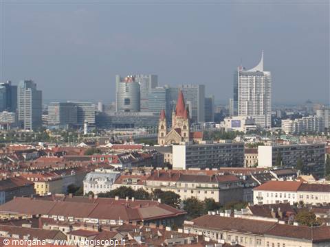 Vienna Vista dalla Ruota Panoramica