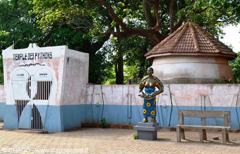 Ouidah tempio voodoo