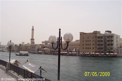 IL FIUME DI DUBAI " CREEK"