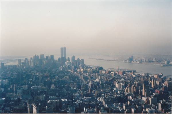 panorama dall' Empire State Build.