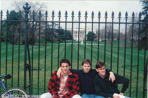 The White House con Clinton inquilino