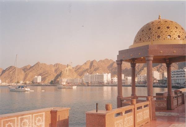 la Corniche verso il tramonto