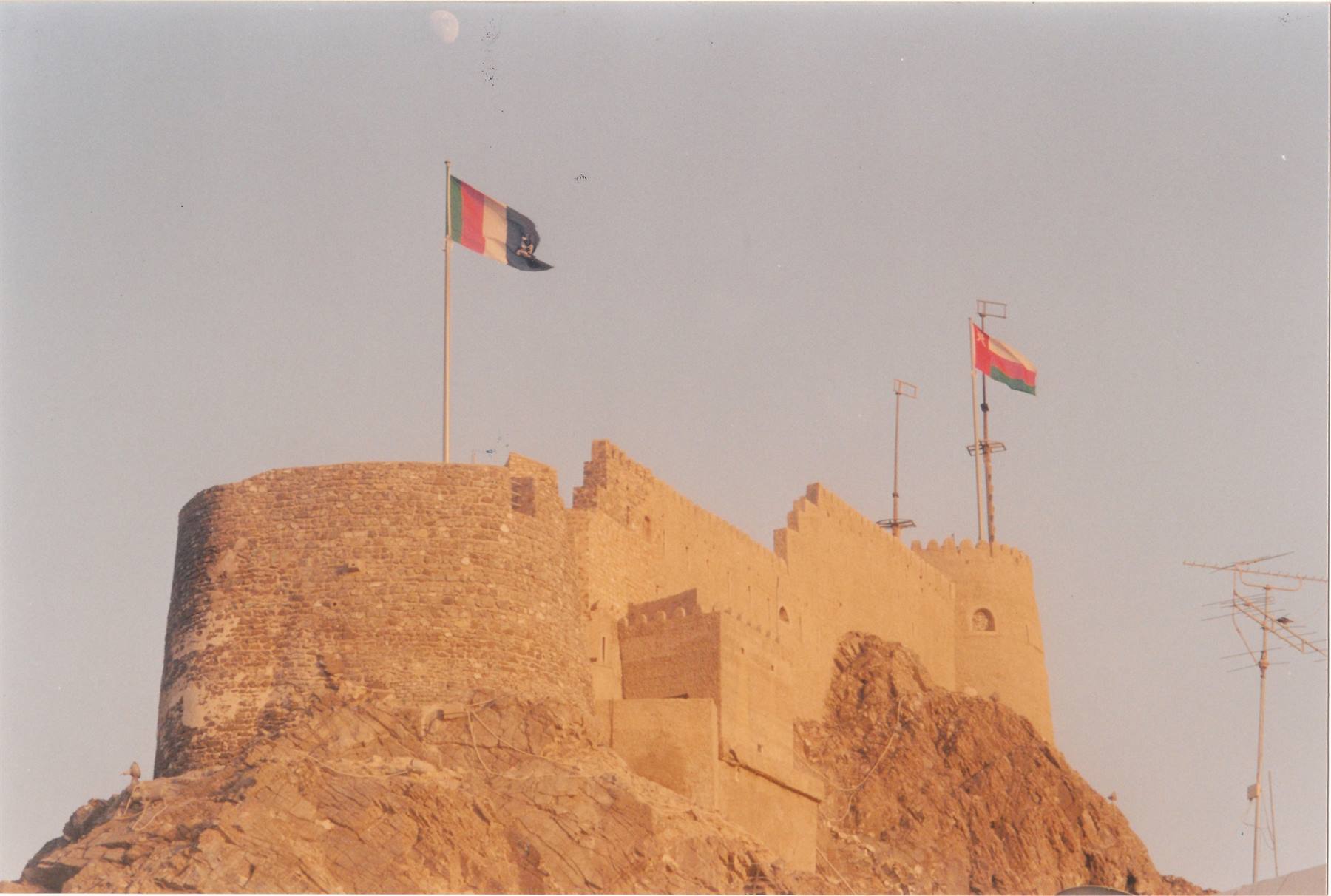 il forte al tramonto