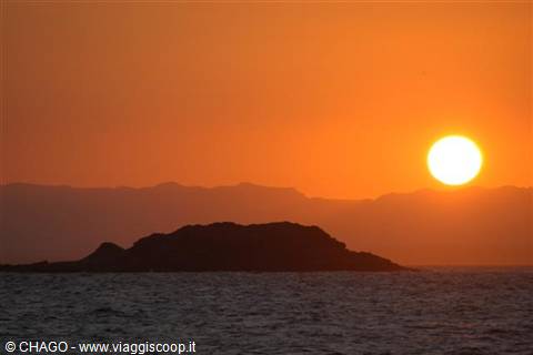 tramonto africano