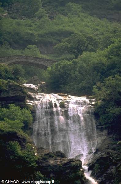 le cascate di Biasca