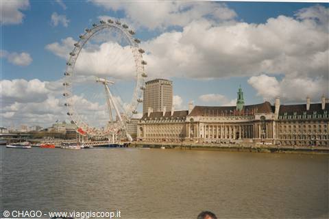 la ruota panoramica London Eye