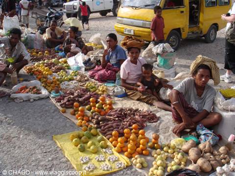 mercato all' aperto