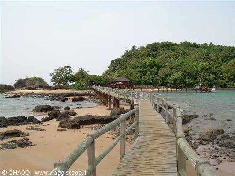 Sao Tomè, resort Bom Bom