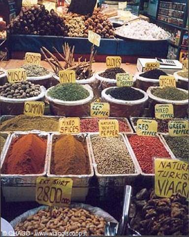 vendita di spezie