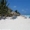 la spiaggia di Playa del Carmen MESSICO 