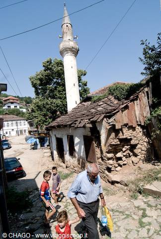 moschea nel villaggio di Janjievo