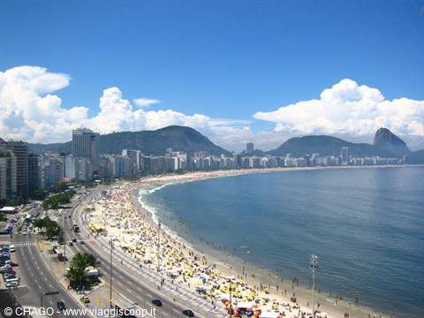 Copacabana dall' hotel Meridien
