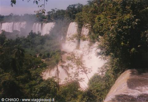 cascate di Iguaçu dal lato argentino