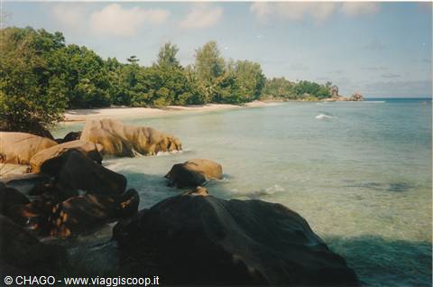 La Digue, anse Severe