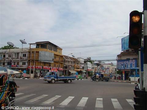 strade di Vientiane