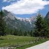 panorama della valle del fiume Soca SLOVENIA 