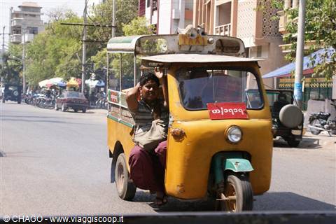 taxi a Mandalay