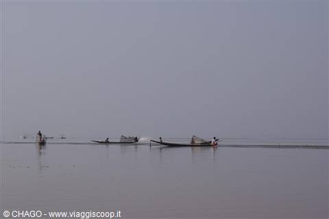 pescatori del lago Inle