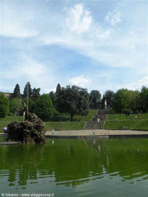 Fontana del Tritone nel Giardino di Boboli