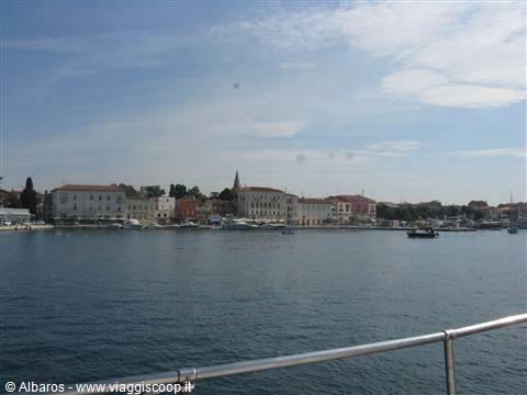 arrivo a Parenzo con la Trieste Lines