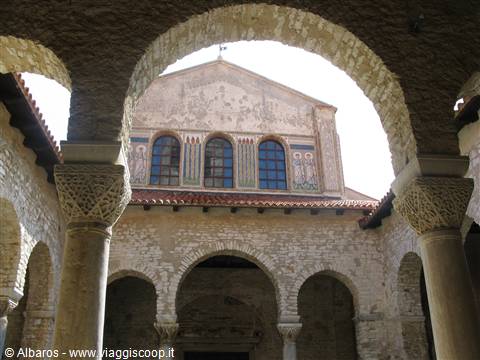 la Basilica vista dal suo interno