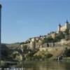 Toledo vecchia vista dal basso SPAGNA 