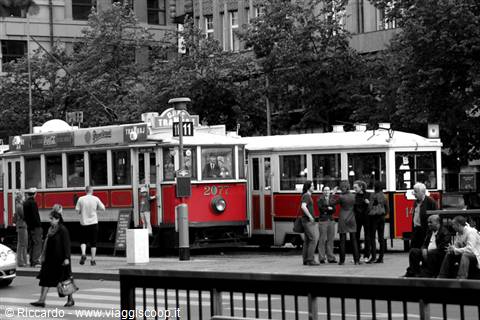 Tram a Praga