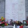 Lapide del Grande Torino in memoria delle vittime della Tragedia di Superga del 4 Maggio 1949 ITALIA 