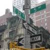 la nostra strada E 32 st incrocia la mitica 5 av STATI UNITI D'AMERICA 