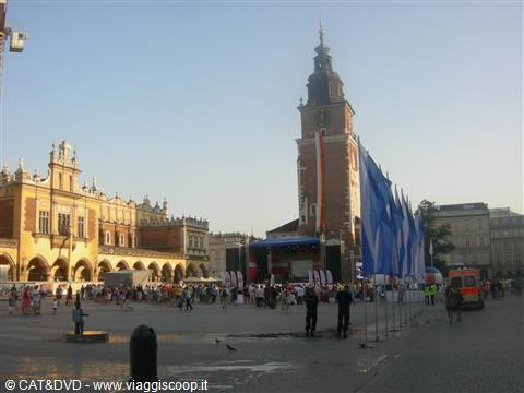 Rynek Glowny, la piazza centrale medievale